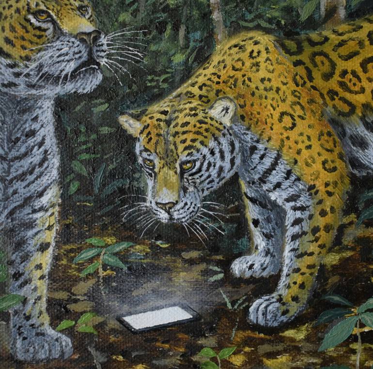 Original Conceptual Politics Painting by Jairo Arturo Ramírez