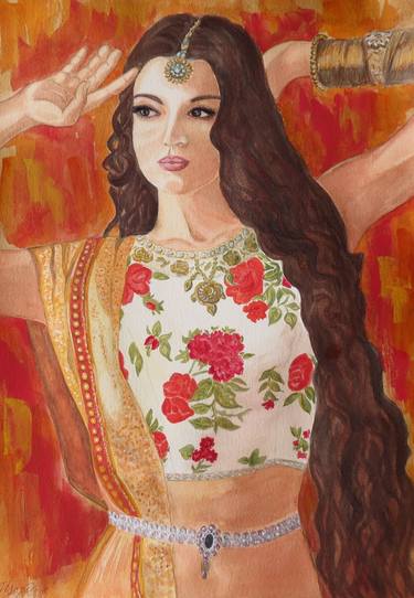 Print of Women Paintings by Tetyana Shcherba