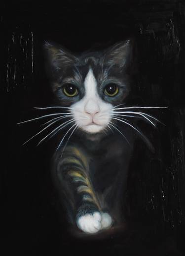 Print of Cats Paintings by Tetyana Shcherba