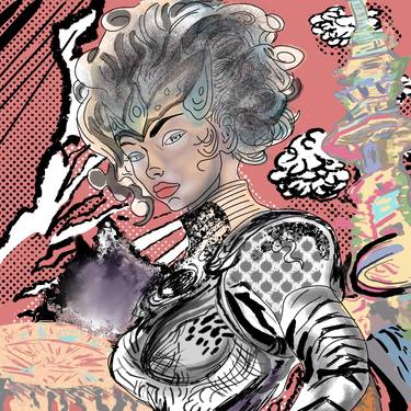 Original Graphics And Animation Fantasy Printmaking by Marshal James