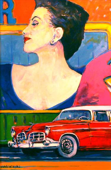 Original Impressionism Car Paintings by Piotr Rembielinski