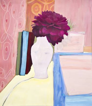 Original Conceptual Home Mixed Media by Janna Robins Walters