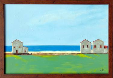 Beach Houses (framed) thumb