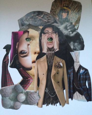 Original Fashion Collage by Jytte Kjær