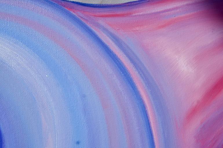 Original Conceptual Abstract Painting by Alisa Burachuk