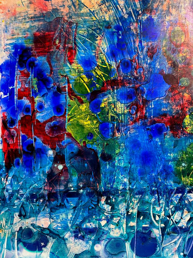 Coloribus #3 Mixed Media by Christina Weising | Saatchi Art