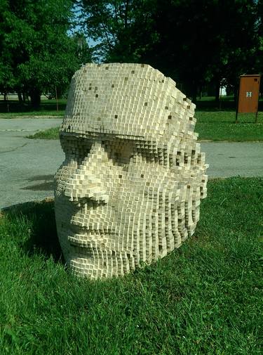 Print of Portrait Sculpture by Robert Erdelji