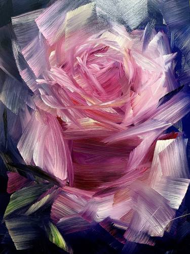 Original Expressionism Floral Paintings by Vera Kober