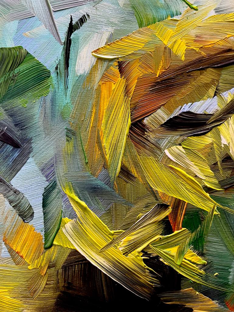 Original Abstract Expressionism Abstract Painting by Vera Kober