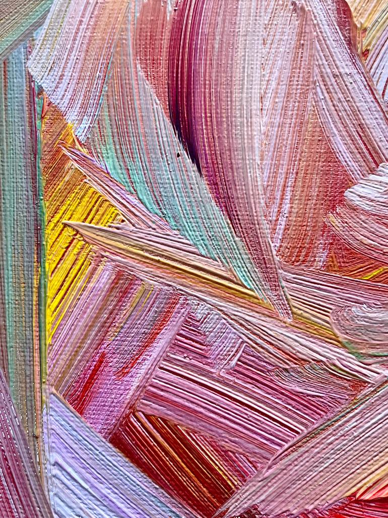 Original Abstract Expressionism Abstract Painting by Vera Kober