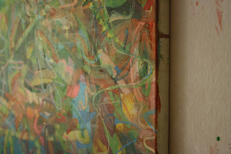 Original Modernism Abstract Painting by Matija Petrak