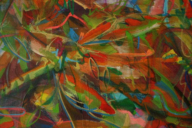Original Modernism Abstract Painting by Matija Petrak