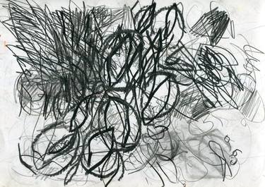 Original Abstract Drawing by Paul Bright
