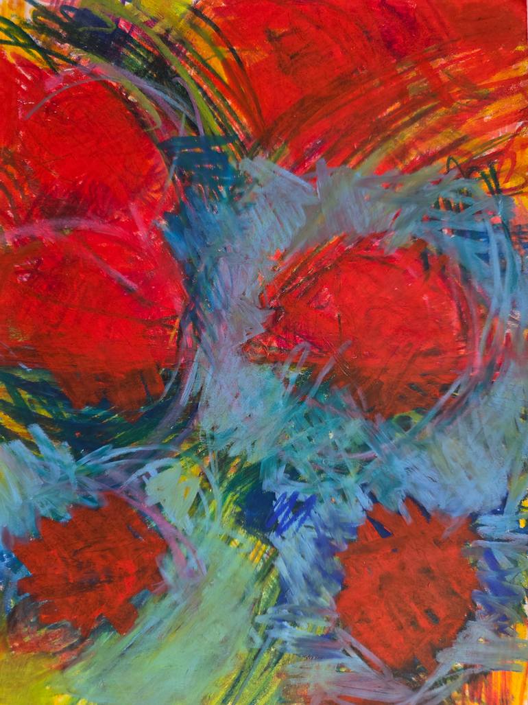 Original Abstract Mixed Media by Paul Bright | Abstract Expressionism Art on Fine Art Paper | You do You