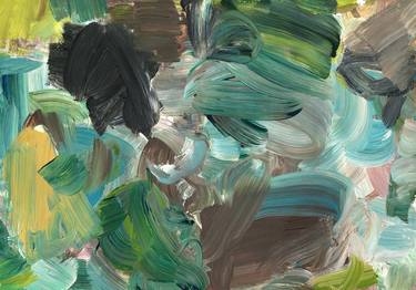 Original Abstract Expressionism Light Paintings by Paul Bright