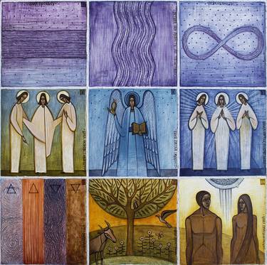 Print of Modern Religion Paintings by Anna Sokolan