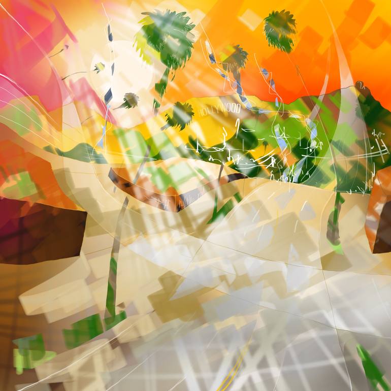 Original Figurative Cities Mixed Media by Hugo Rami Pérez