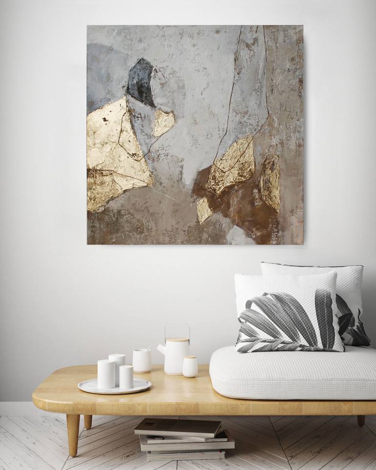 Original Abstract Expressionism Abstract Painting by Yana Sagan