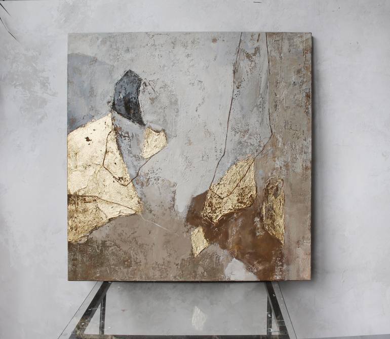 Original Abstract Expressionism Abstract Painting by Yana Sagan