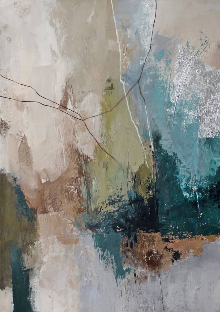 Print of Abstract Expressionism Abstract Paintings by Yana Chornobrovkinа