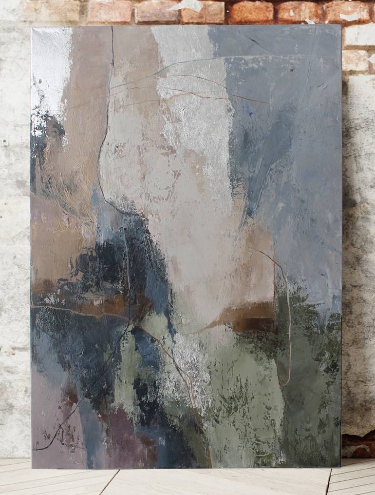 Original Abstract Expressionism Abstract Painting by Yana Sagan