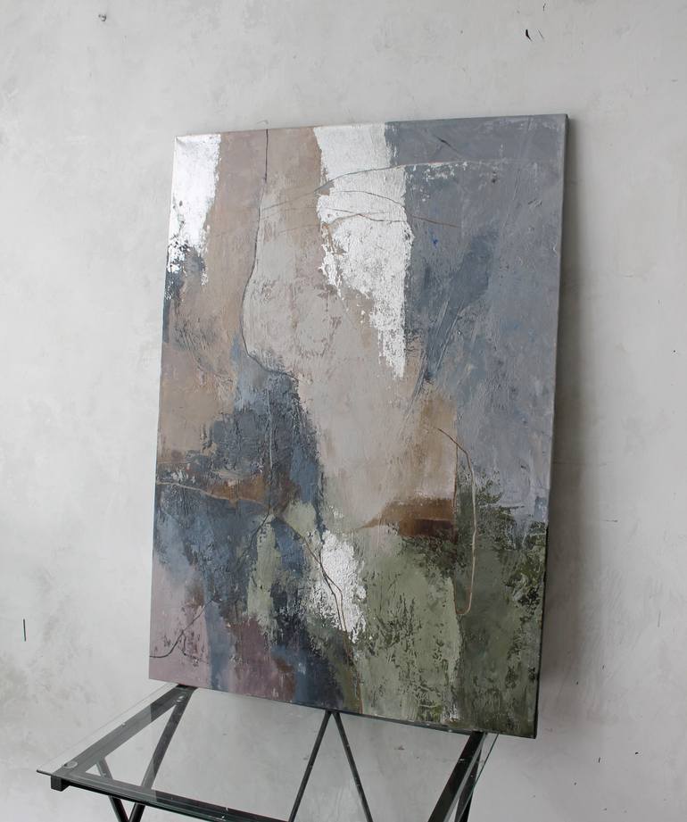 Original Abstract Expressionism Abstract Painting by Yana Sagan