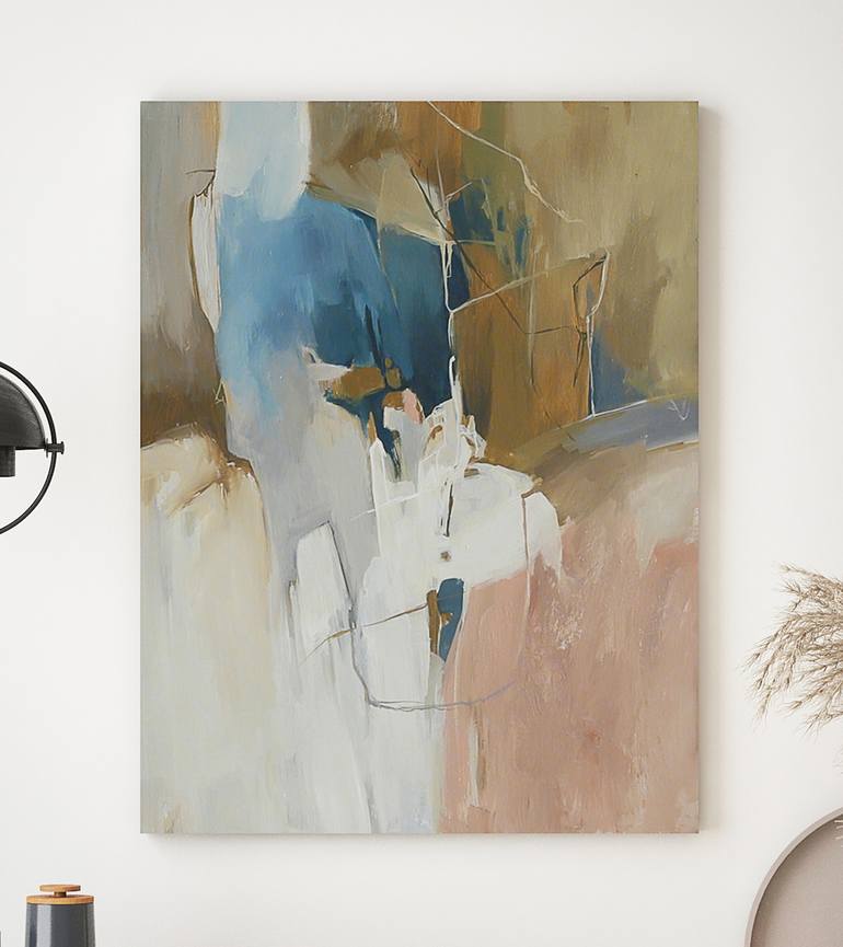 Original Abstract Expressionism Abstract Painting by Yana Sagan