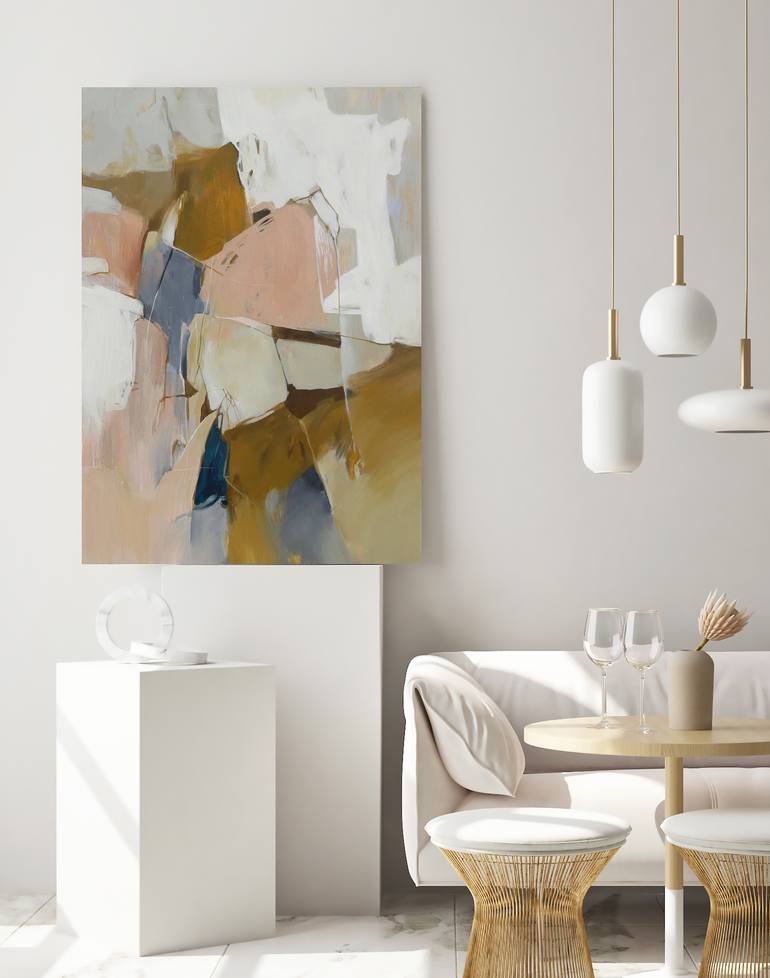 Original Abstract Expressionism Abstract Painting by Yana Chornobrovkinа