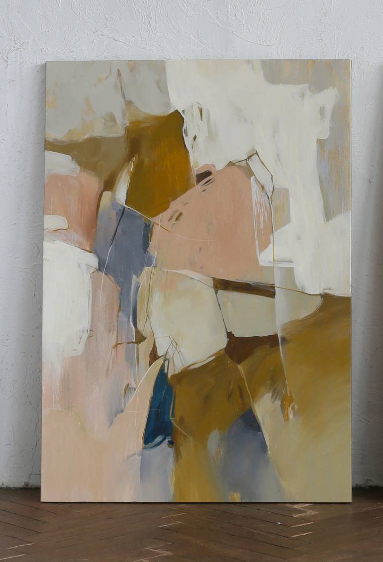 Original Abstract Expressionism Abstract Painting by Yana Chornobrovkinа