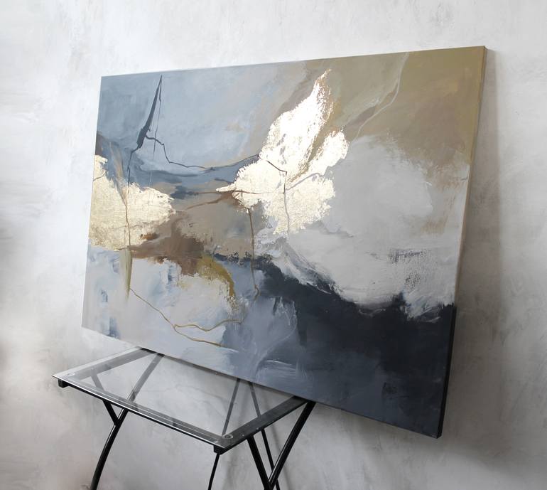 Original Abstract Expressionism Abstract Painting by Yana Sagan