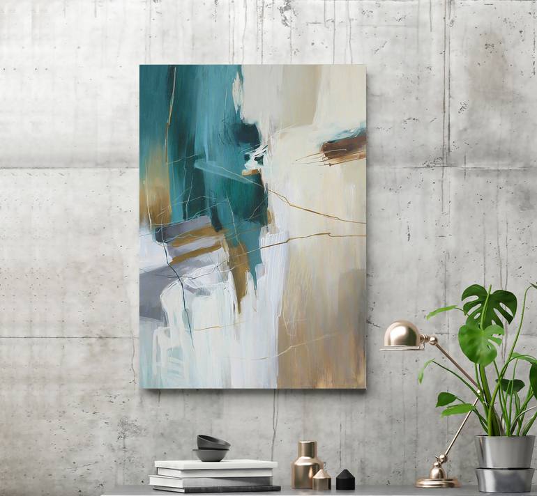 Original Contemporary Abstract Painting by Yana Sagan
