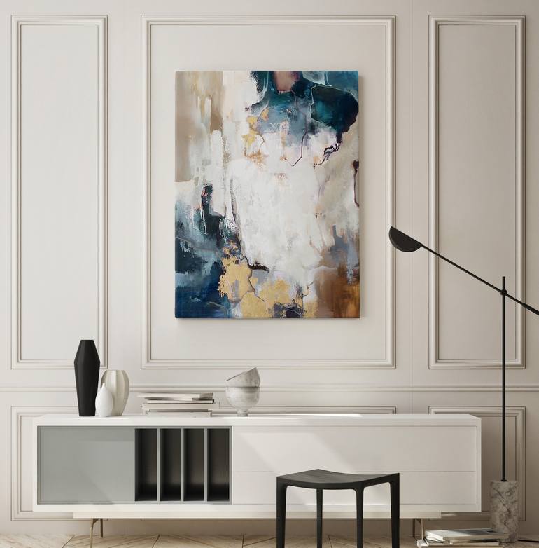Original Abstract Expressionism Abstract Painting by Yana Chornobrovkinа