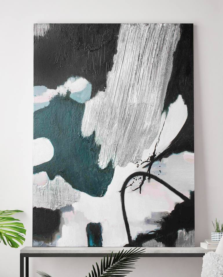Original Contemporary Abstract Painting by Yana Sagan