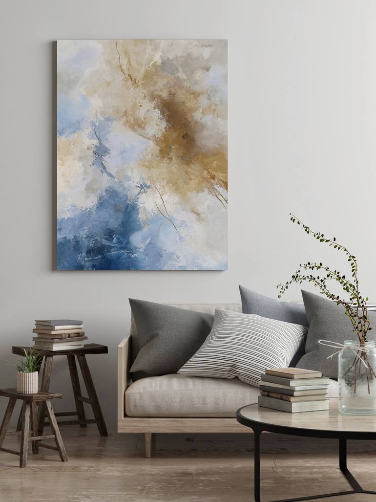 Original Abstract Expressionism Abstract Painting by Yana Sagan