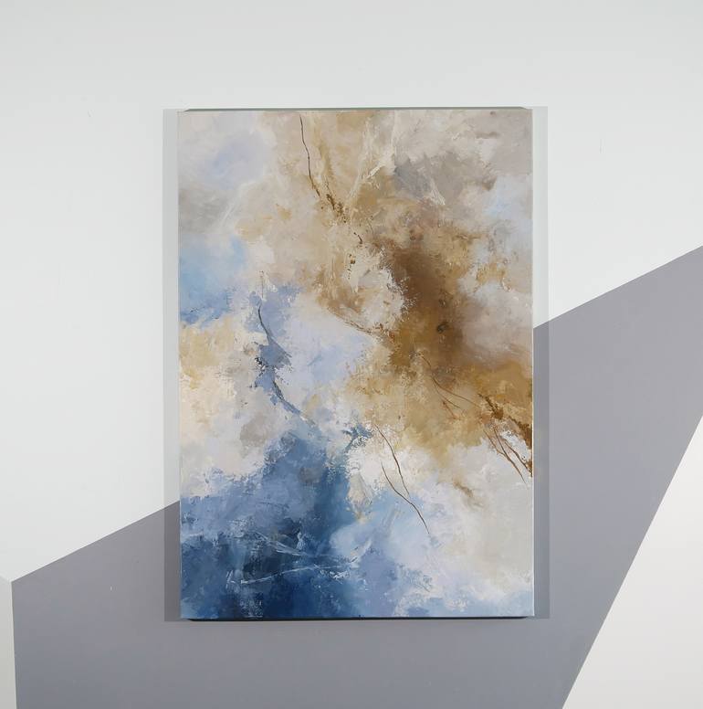 Original Abstract Expressionism Abstract Painting by Yana Sagan