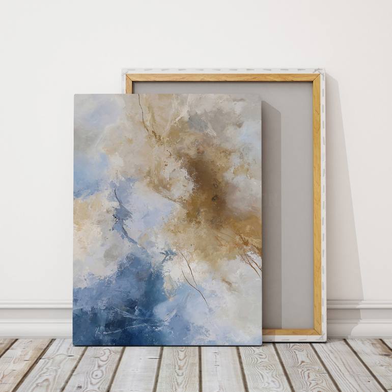 Original Abstract Expressionism Abstract Painting by Yana Sagan