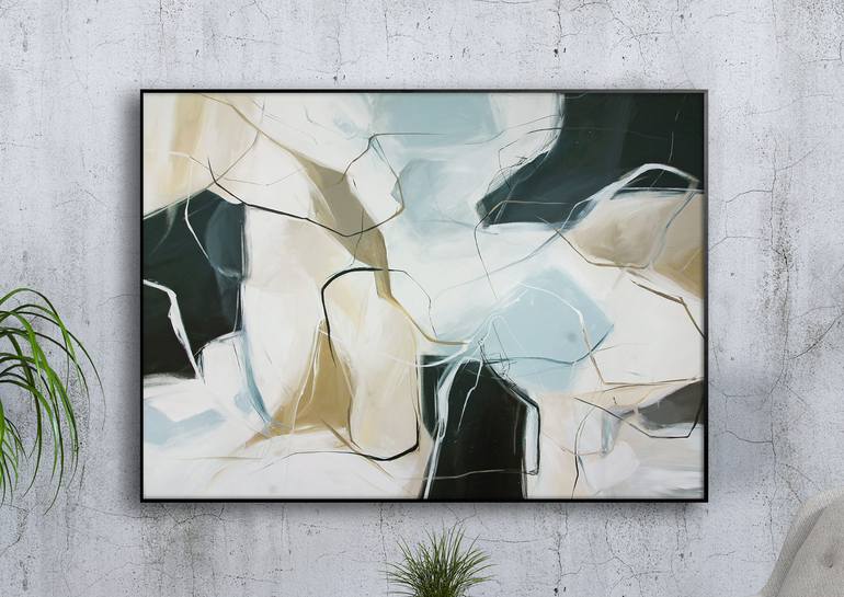 Original Minimalism Abstract Painting by Yana Sagan