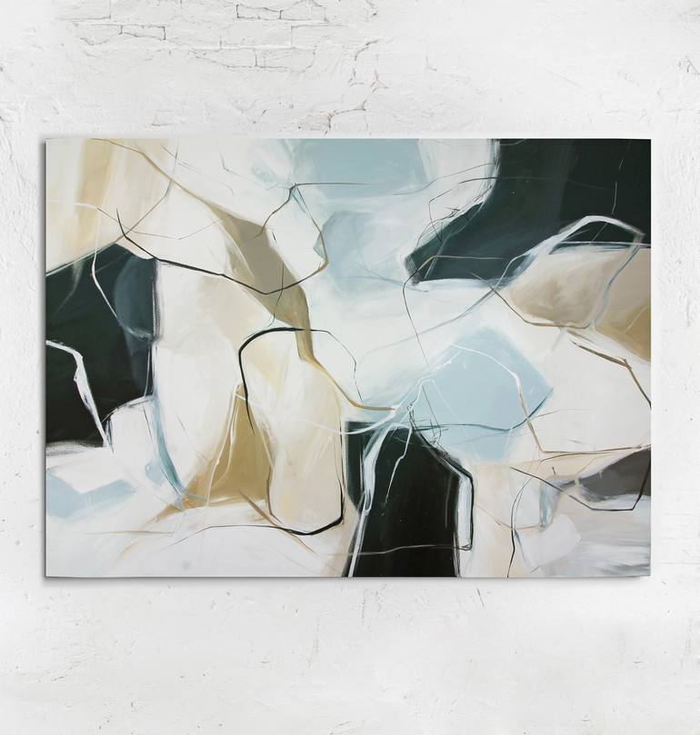 Original Minimalism Abstract Painting by Yana Sagan