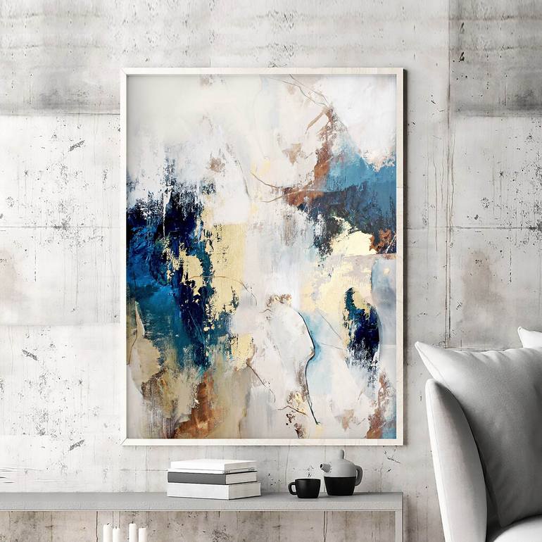 Original Contemporary Abstract Painting by Yana Sagan