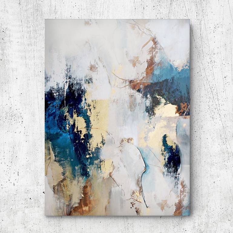 Original Contemporary Abstract Painting by Yana Sagan