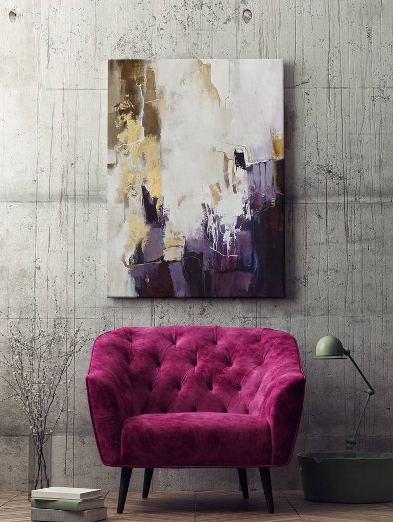 Original Abstract Expressionism Abstract Painting by Yana Chornobrovkinа