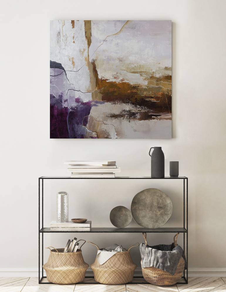 Original Abstract Expressionism Abstract Painting by Yana Sagan