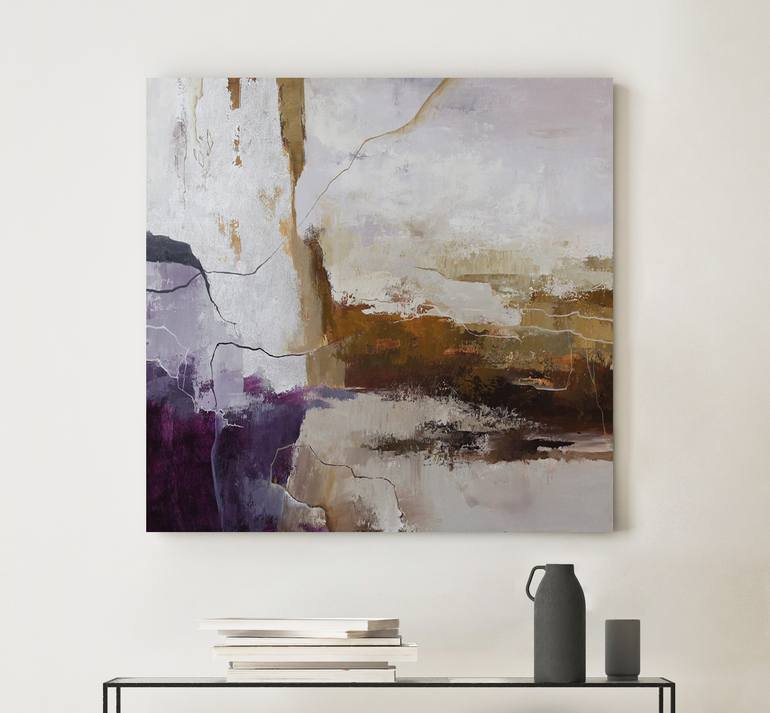 Original Abstract Expressionism Abstract Painting by Yana Sagan