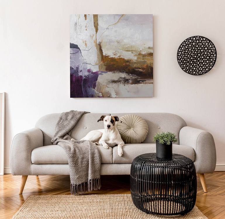 Original Abstract Expressionism Abstract Painting by Yana Sagan