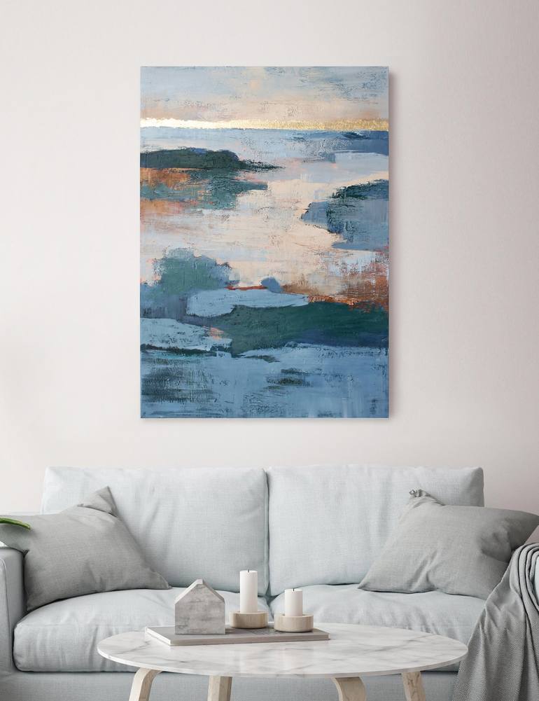 Original Abstract Expressionism Abstract Painting by Yana Sagan