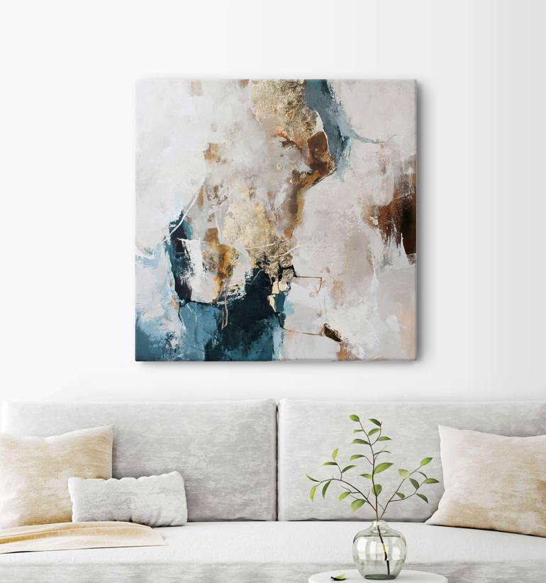 Original Abstract Expressionism Abstract Painting by Yana Sagan