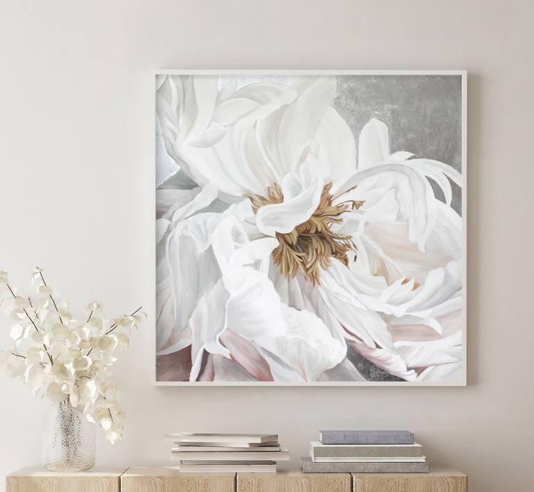 Original Realism Floral Painting by Yana Sagan