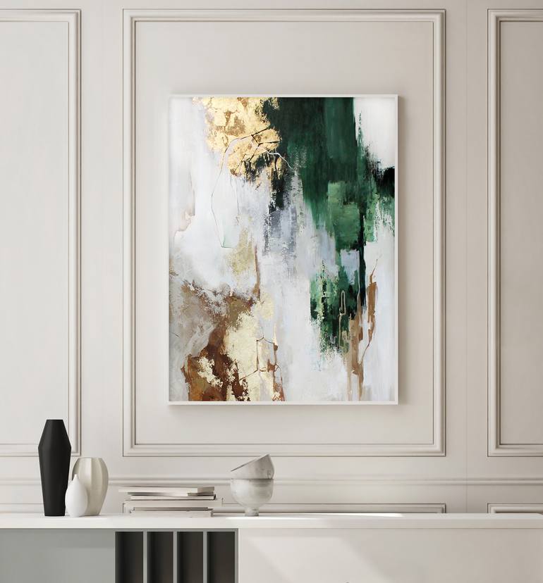 Original Abstract Expressionism Abstract Painting by Yana Sagan