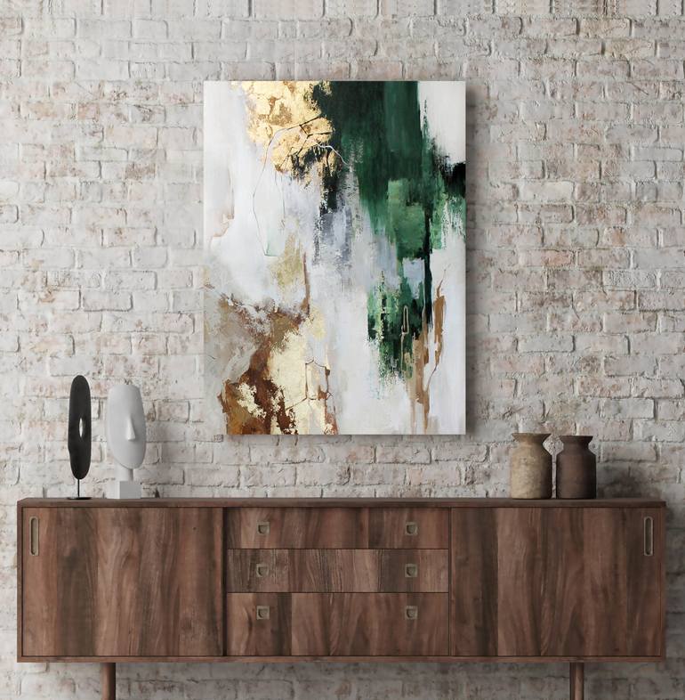 Original Abstract Expressionism Abstract Painting by Yana Sagan