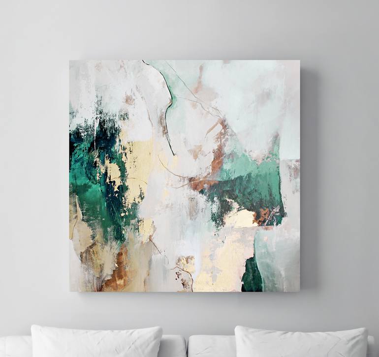 Original Abstract Expressionism Abstract Painting by Yana Sagan